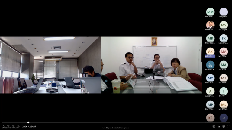 การประชุมร่วมกับคณะทำงาน ทอท. ครั้งที่ 6